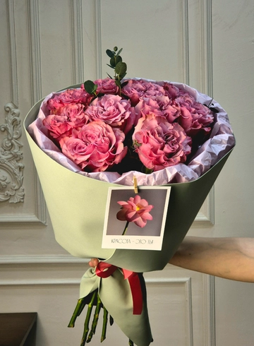 Букет «Розовое настроение» от интернет-магазина цветов в 