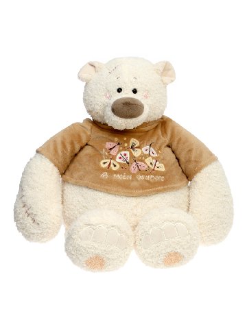 Медведь Тато в кофейной футболке от интернет-магазина цветов в 