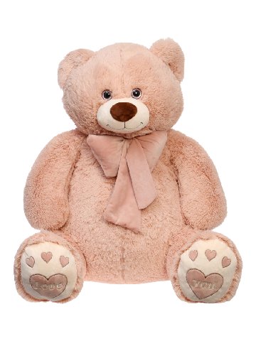 Медведь Пьер пудровый от интернет-магазина цветов в 